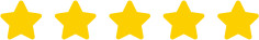 5 stars rating on Yelp